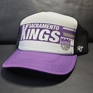 47 Brand Sacramento Kings Purple and Black Cap